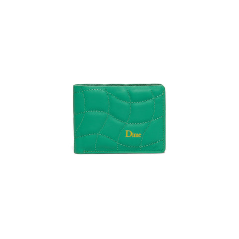 Dime Quilted Bifold Wallet (Grass)