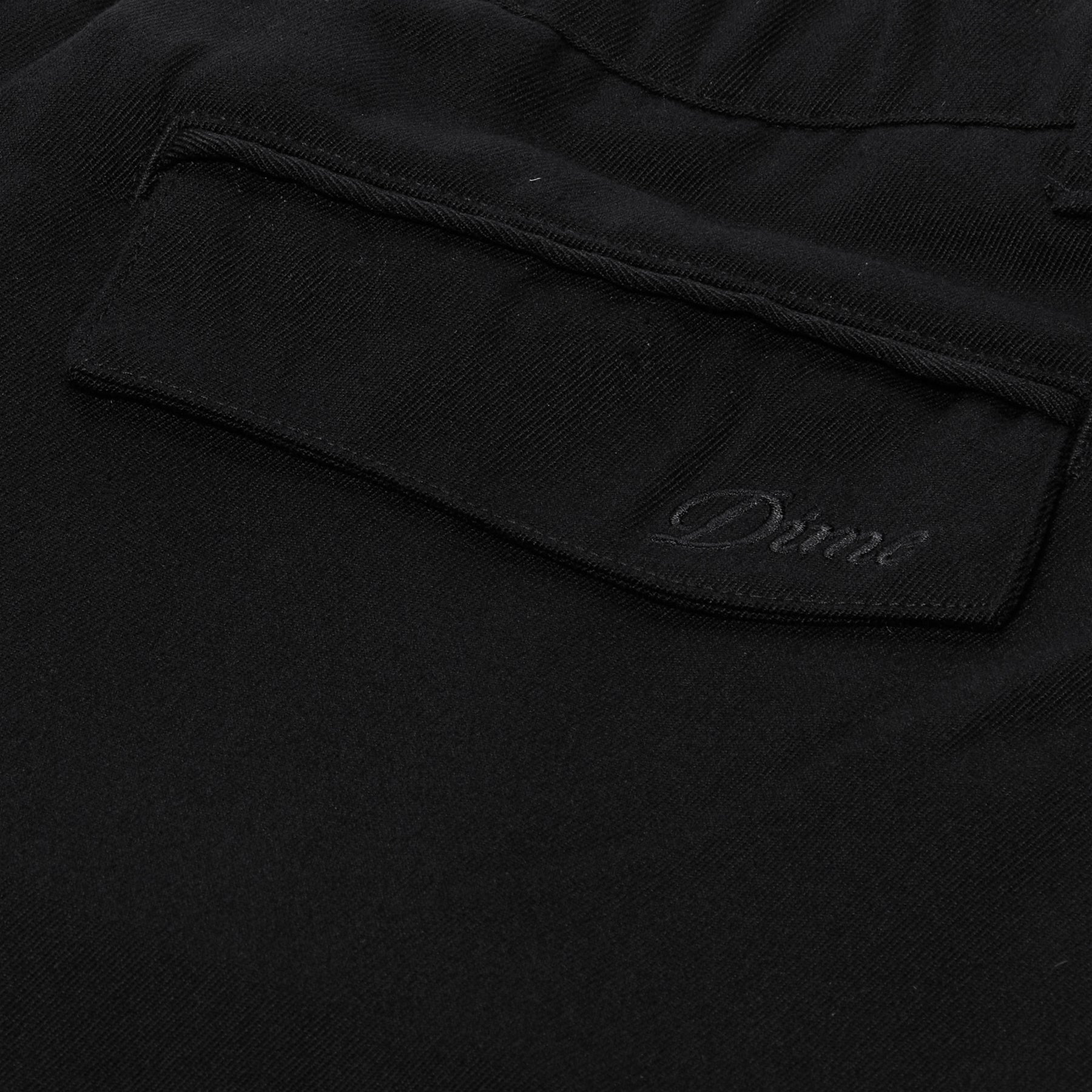 Dime Pleated Twill Pants (Black) – Concepts