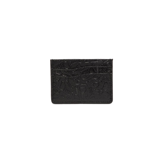 Dime Haha Leather Cardholder (Black)