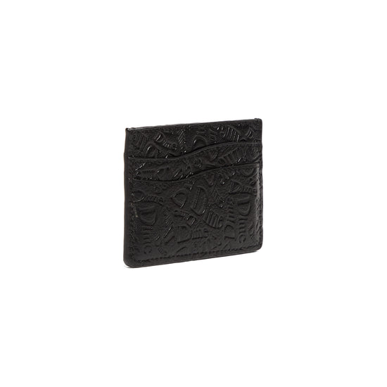 Dime Haha Leather Cardholder (Black)