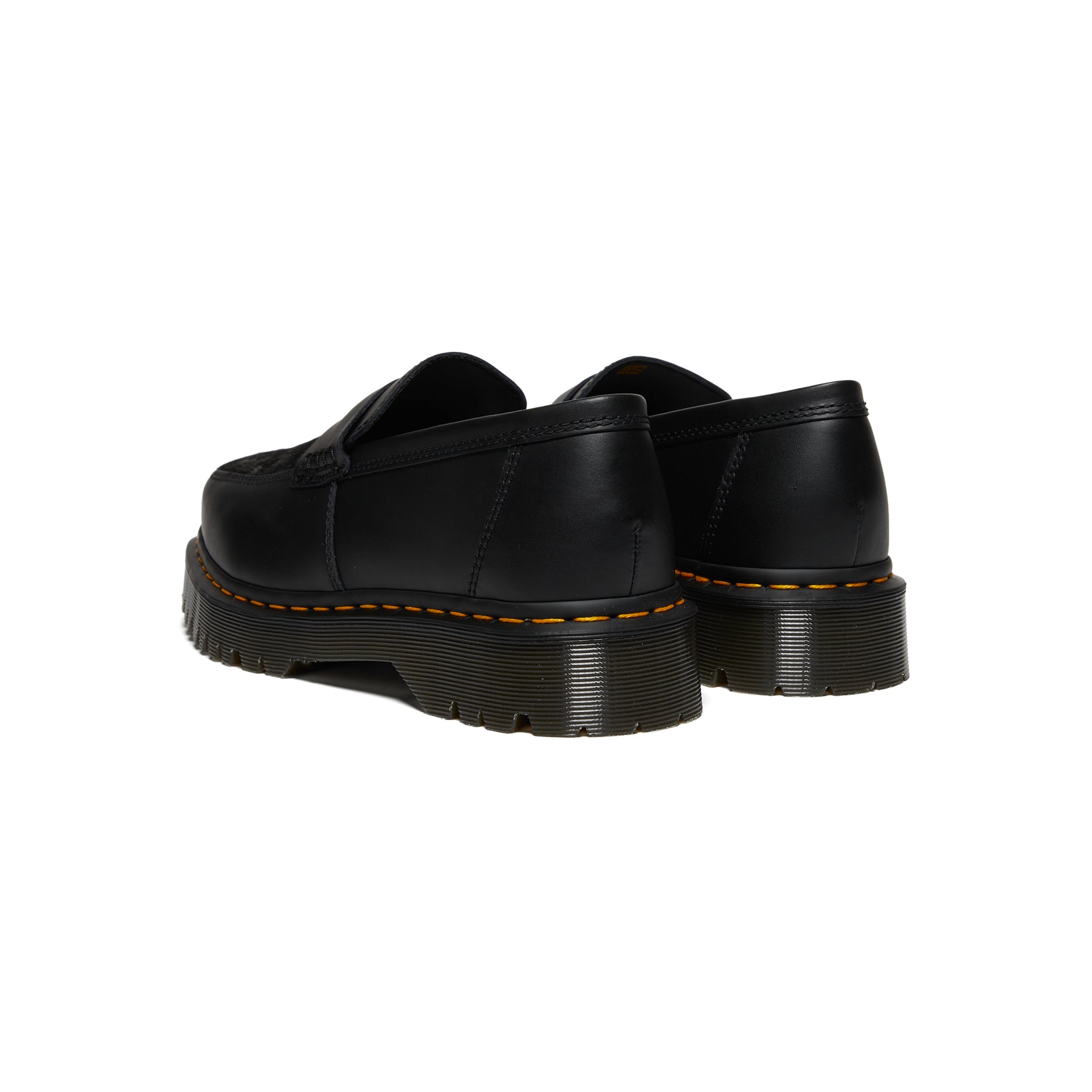 Dr. Martens Penton Bex Squared shoe (Black Danubio/Black Hair 