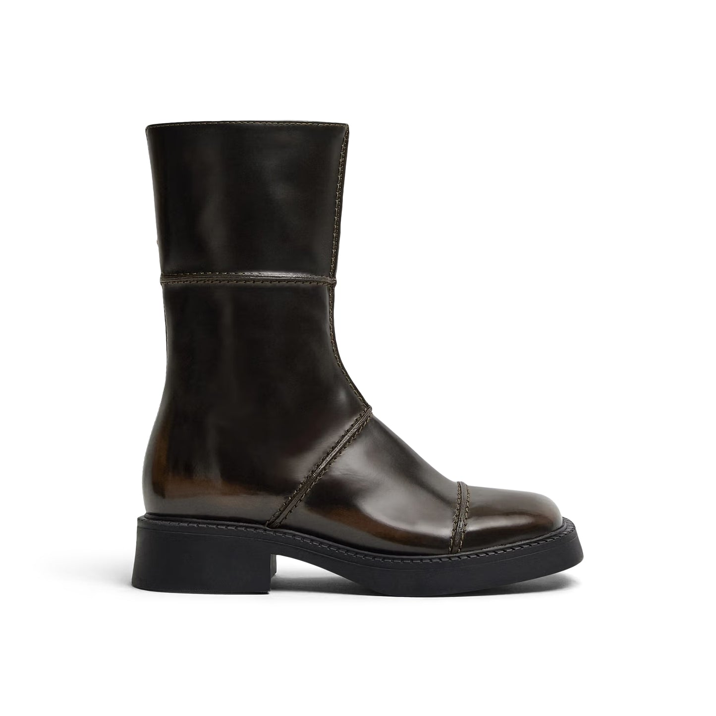 Miista Dahlia Ankle Boots (Dark Brown)