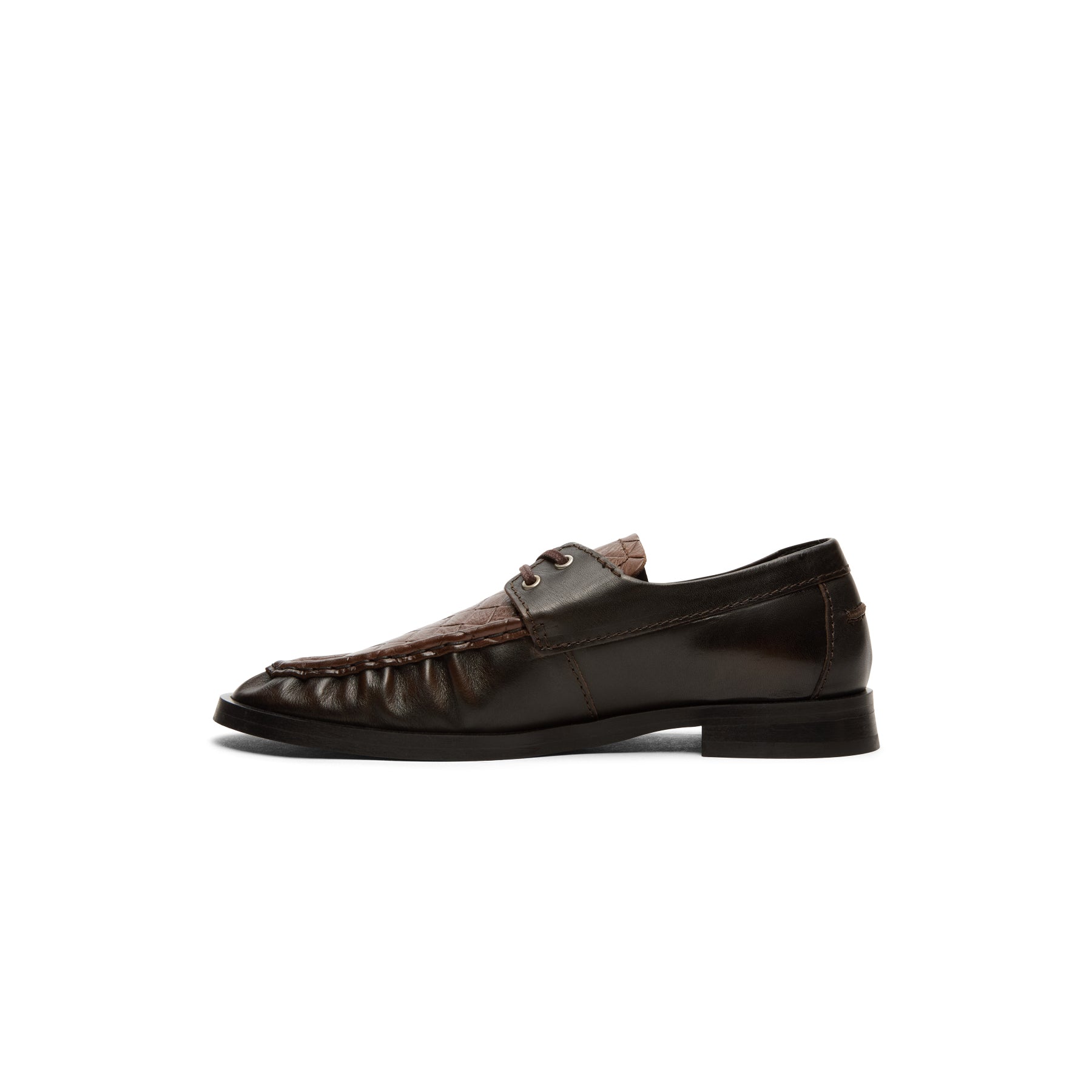 Miista Edelira Brown Derby Loafers (Brown)