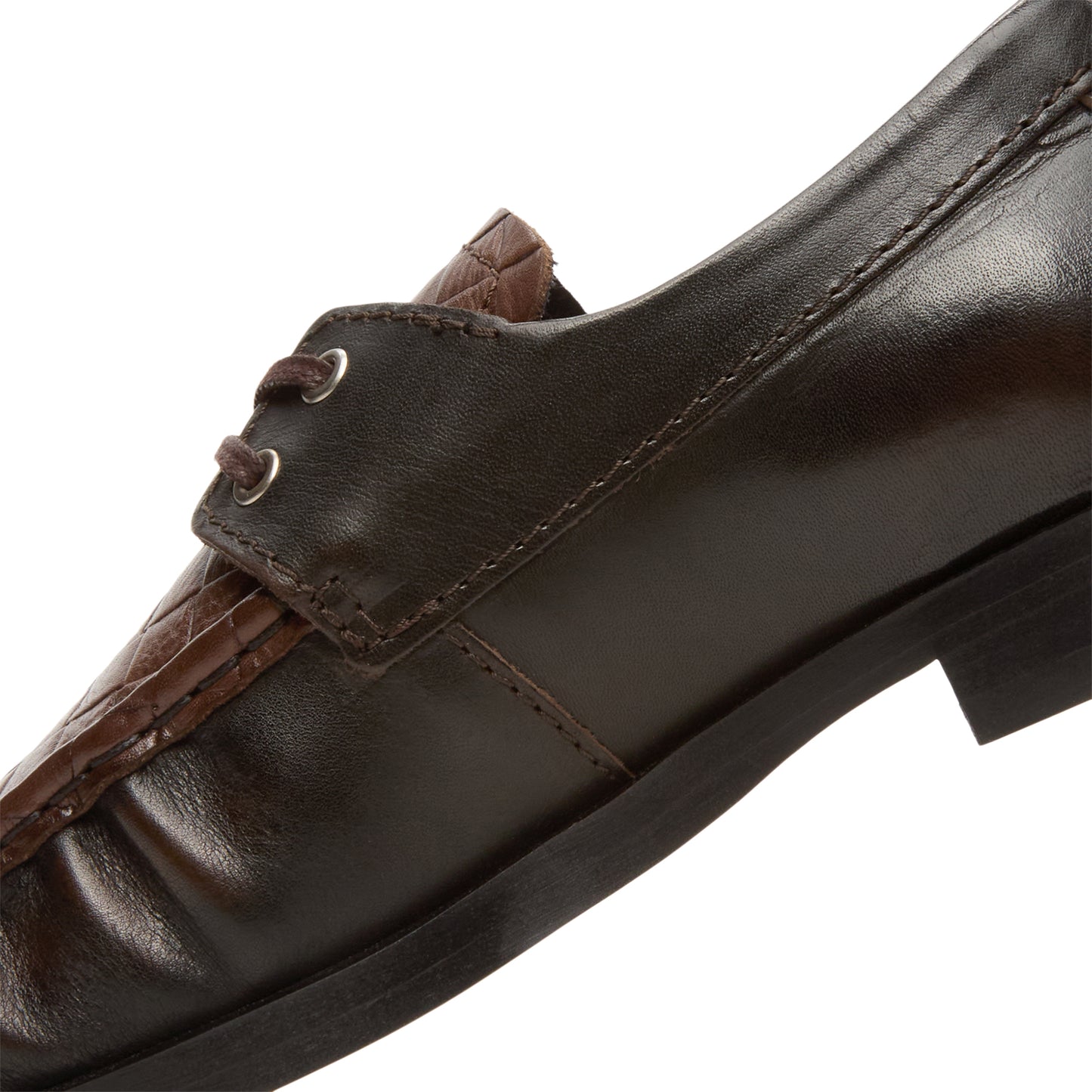 Miista Edelira Brown Derby Loafers (Brown)