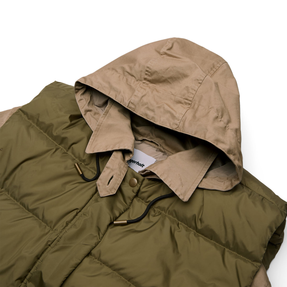 H2OFagerholt Sherlock Coat (Sand/Dark green moss)