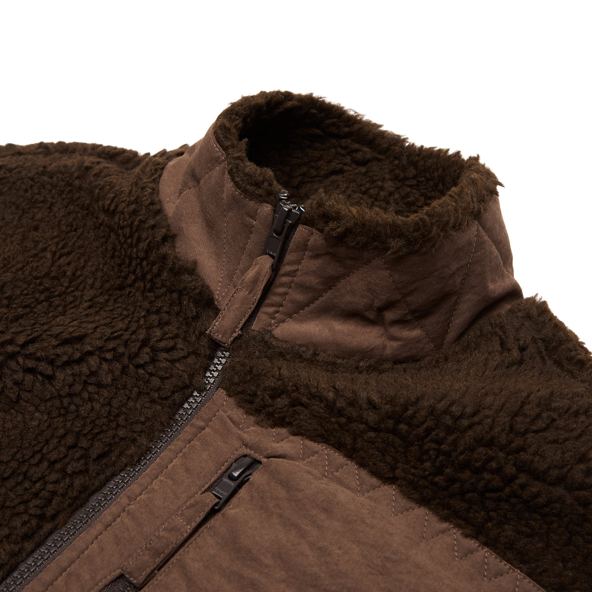 CARNAN Fleece Vest (Brown)