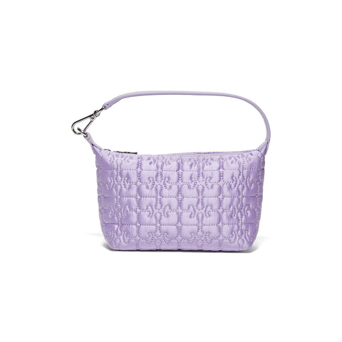 GANNI Butterfly Small Pouch Satin (Light Lilac)