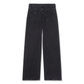 GANNI Heavy Denim Izey Drawstring Jeans (Washed Black)