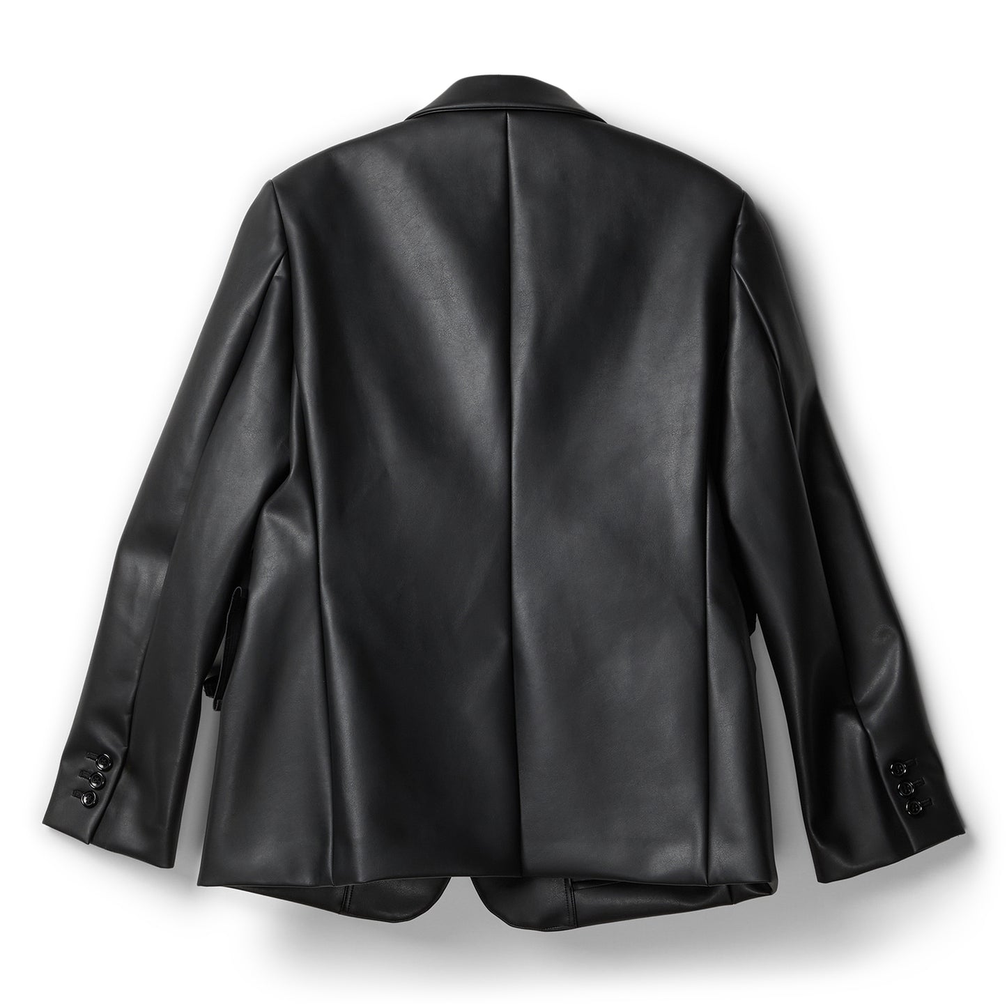 Comme Des Garcons Bow Faux Leather Jacket (Black)