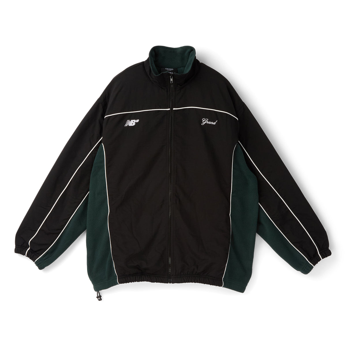 Grand Collection x New Balance Polar Fleece Lined Nylon Jacket (Black)