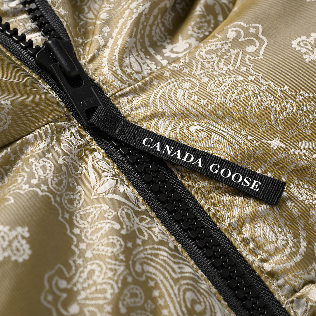 Concepts x Canada Goose Crofton Puffer (Desert Green Iridescent Bandana Print)