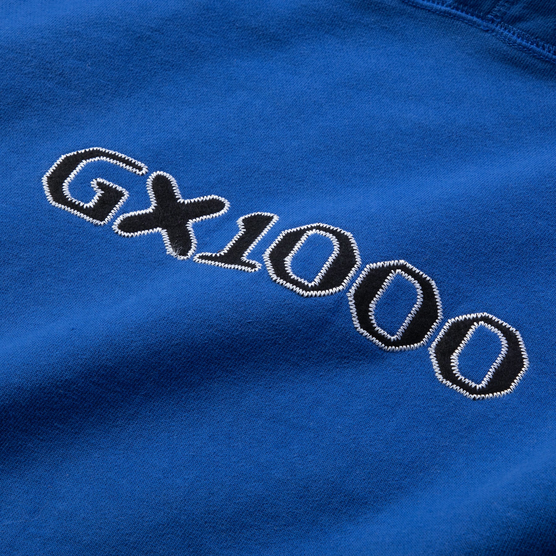 GX1000 Felt OG Logo Hoodie (Blue) – Concepts