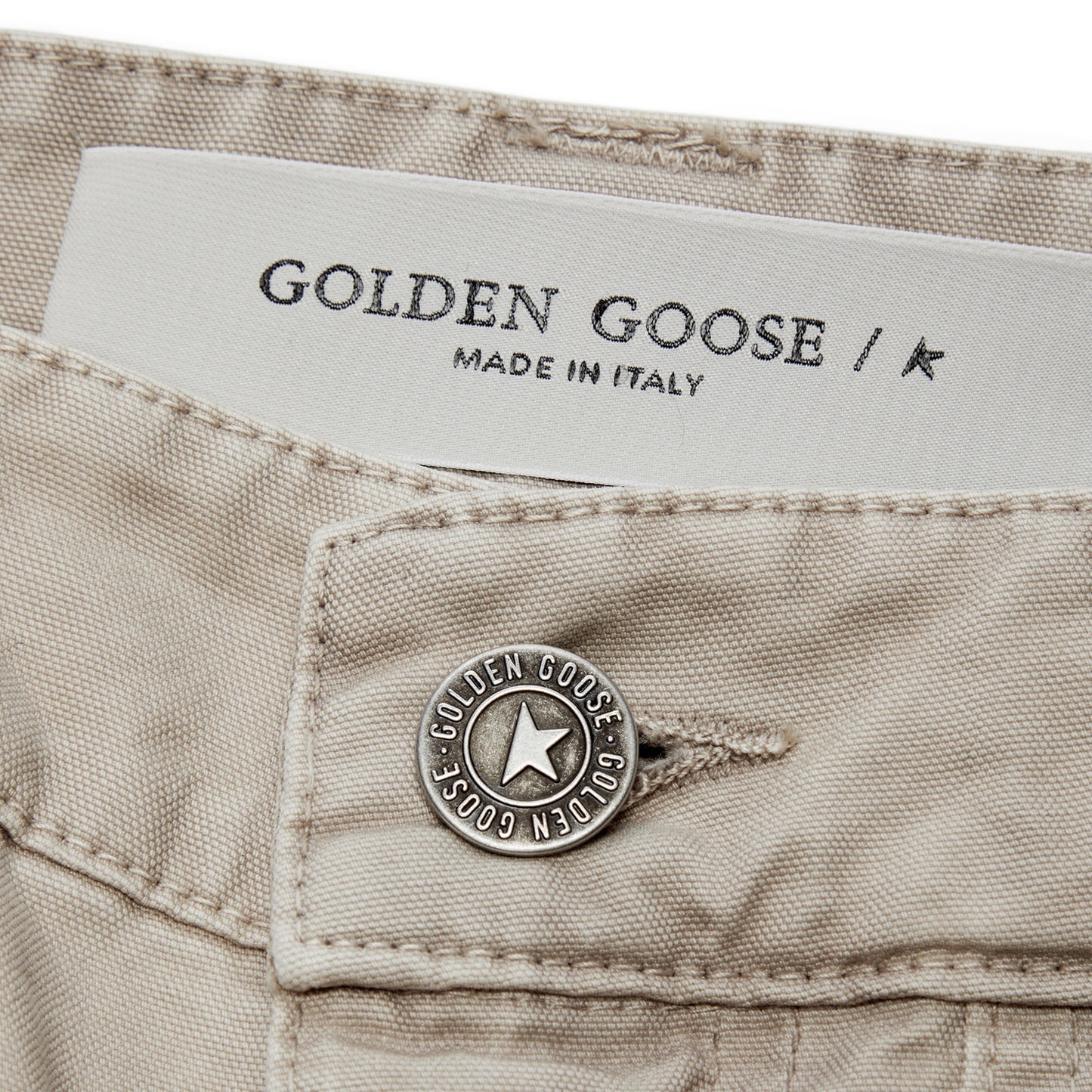 Golden Goose Womens Cargo Pant (Beige)