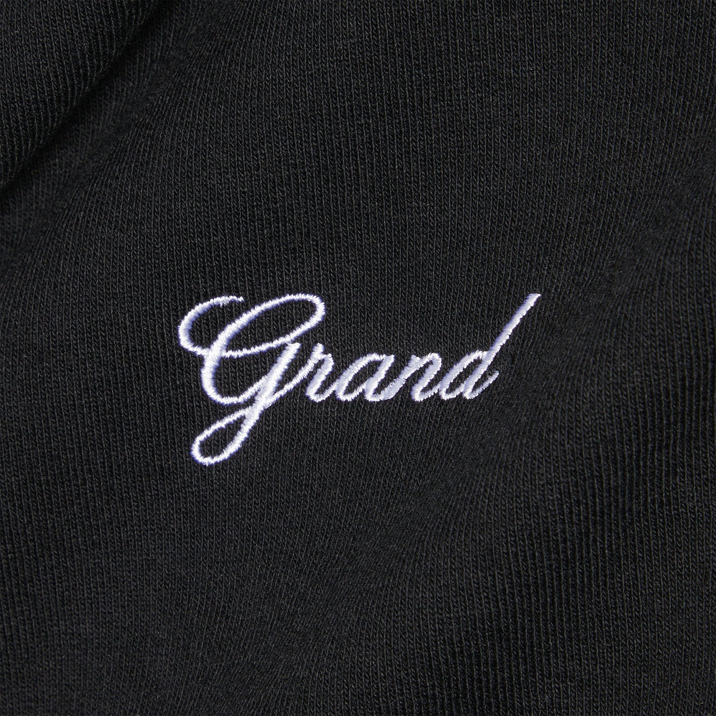 Grand Collection Script Hoodie (Black)
