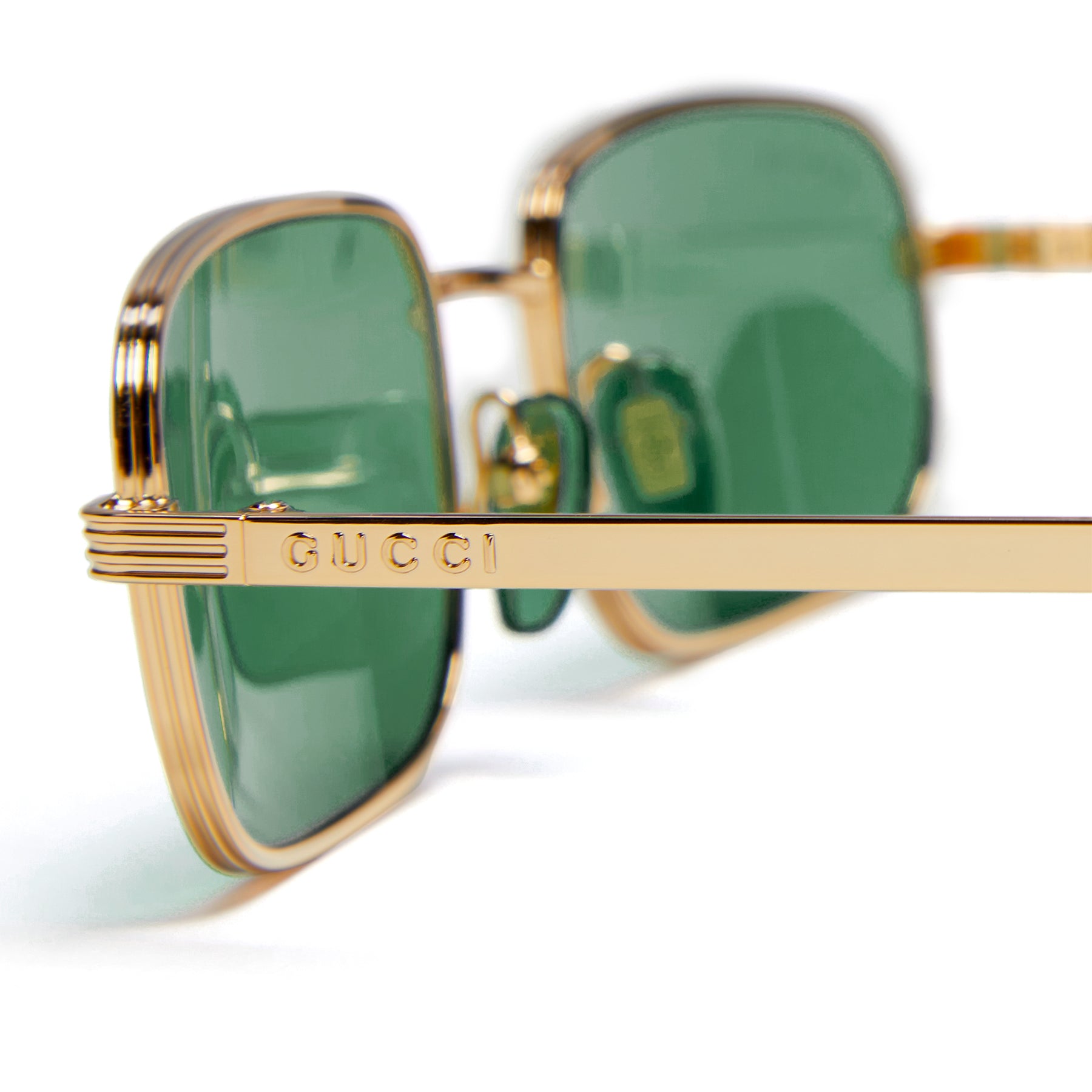 Gucci GG Rectangular Acetate Sunglasses for Men