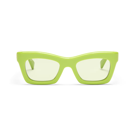 Gucci Cat Eye Sunglasses (Green)