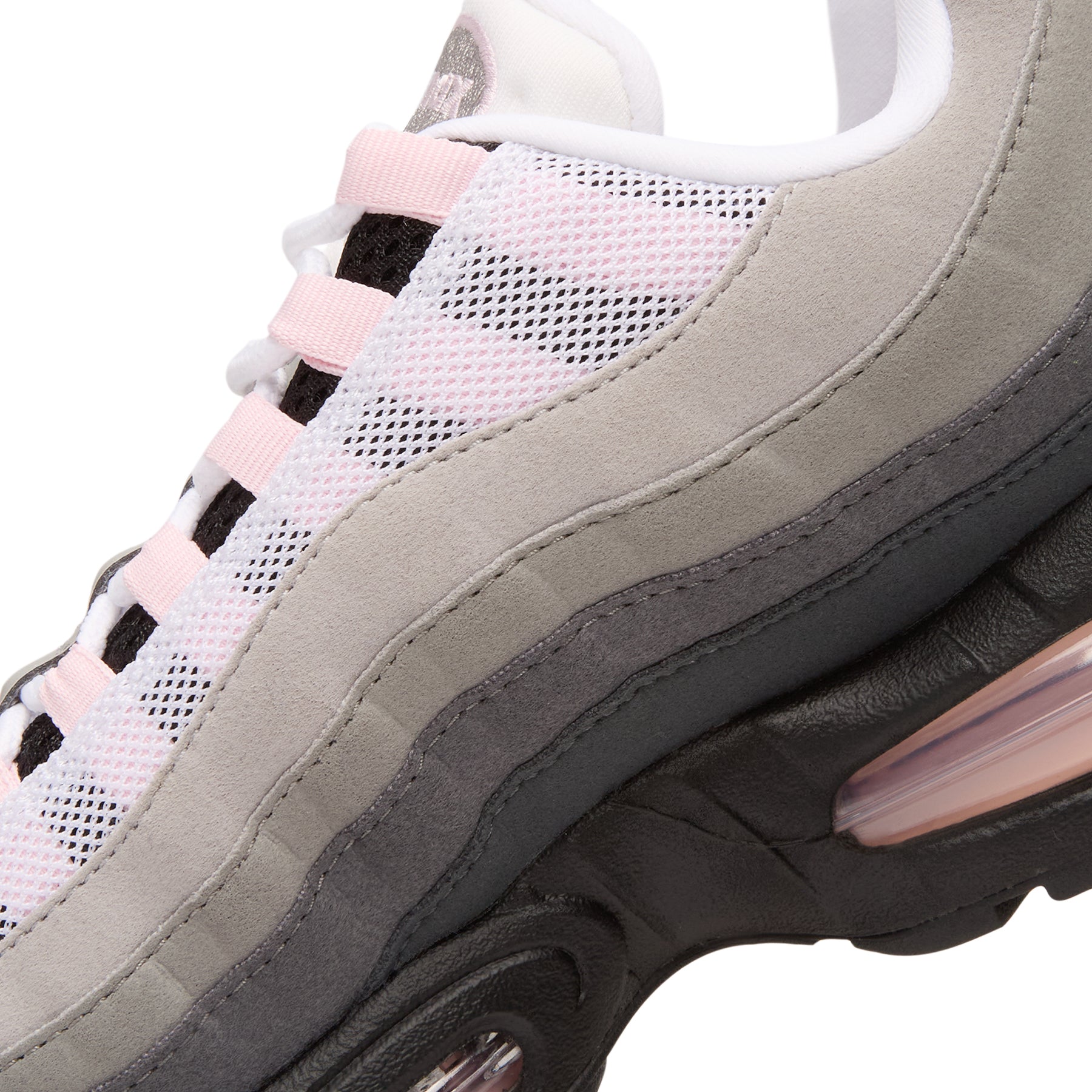 Nike Air Max 95 Big Bubble (Black/Pink Foam-White-Reflect Silver