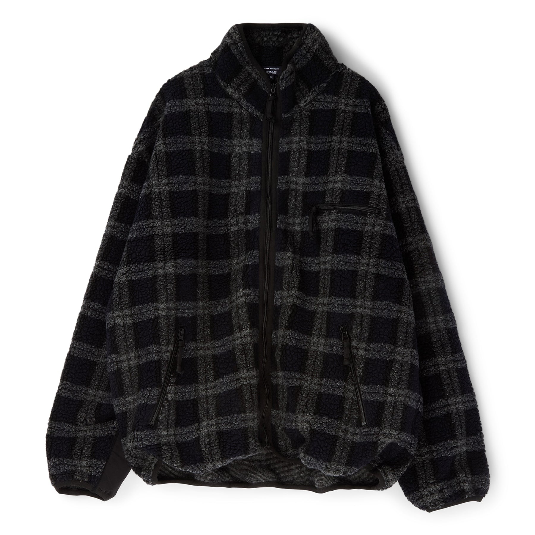 CDG HOMME Knit Jacket (Black/Grey) – CNCPTS