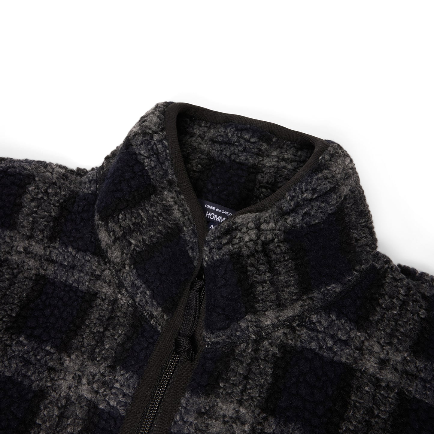 CDG HOMME Knit Jacket (Black/Grey)