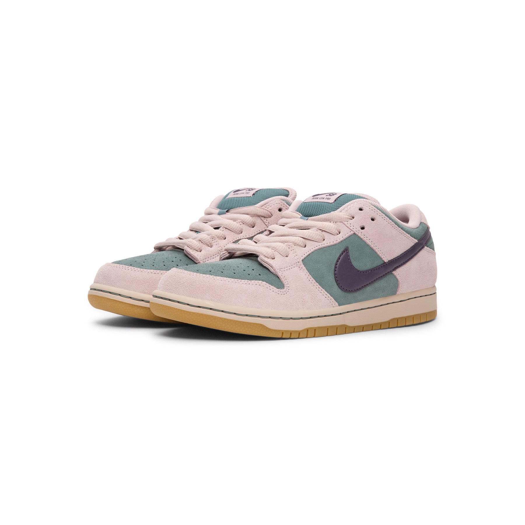 Nike SB Dunk Low Pro (Mineral Slate/Dark Raisin-Particle Rose)