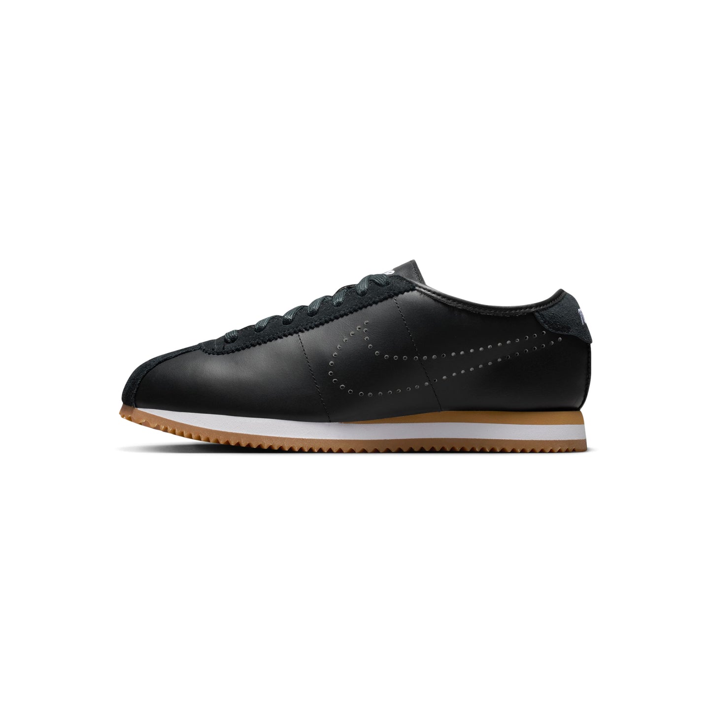 Nike Womens Cortez Leather (Black/White/Gum Light Brown)