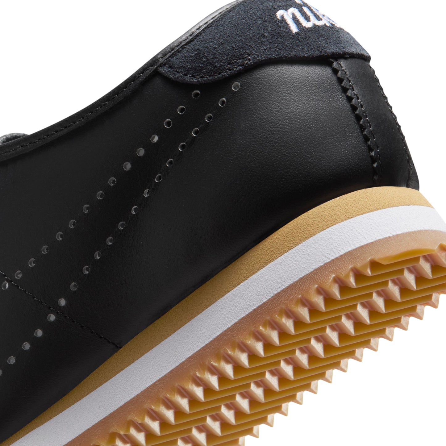 Nike Womens Cortez Leather (Black/White/Gum Light Brown)