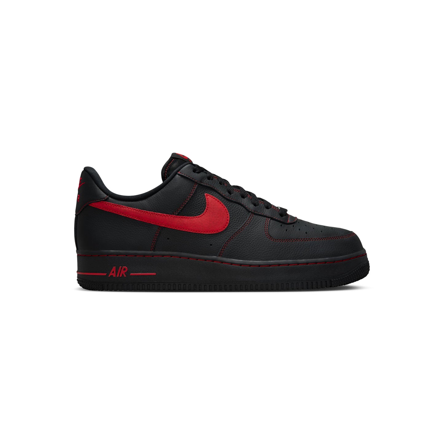 Nike Air Force 1 '07 LV8 (Black/University Red)