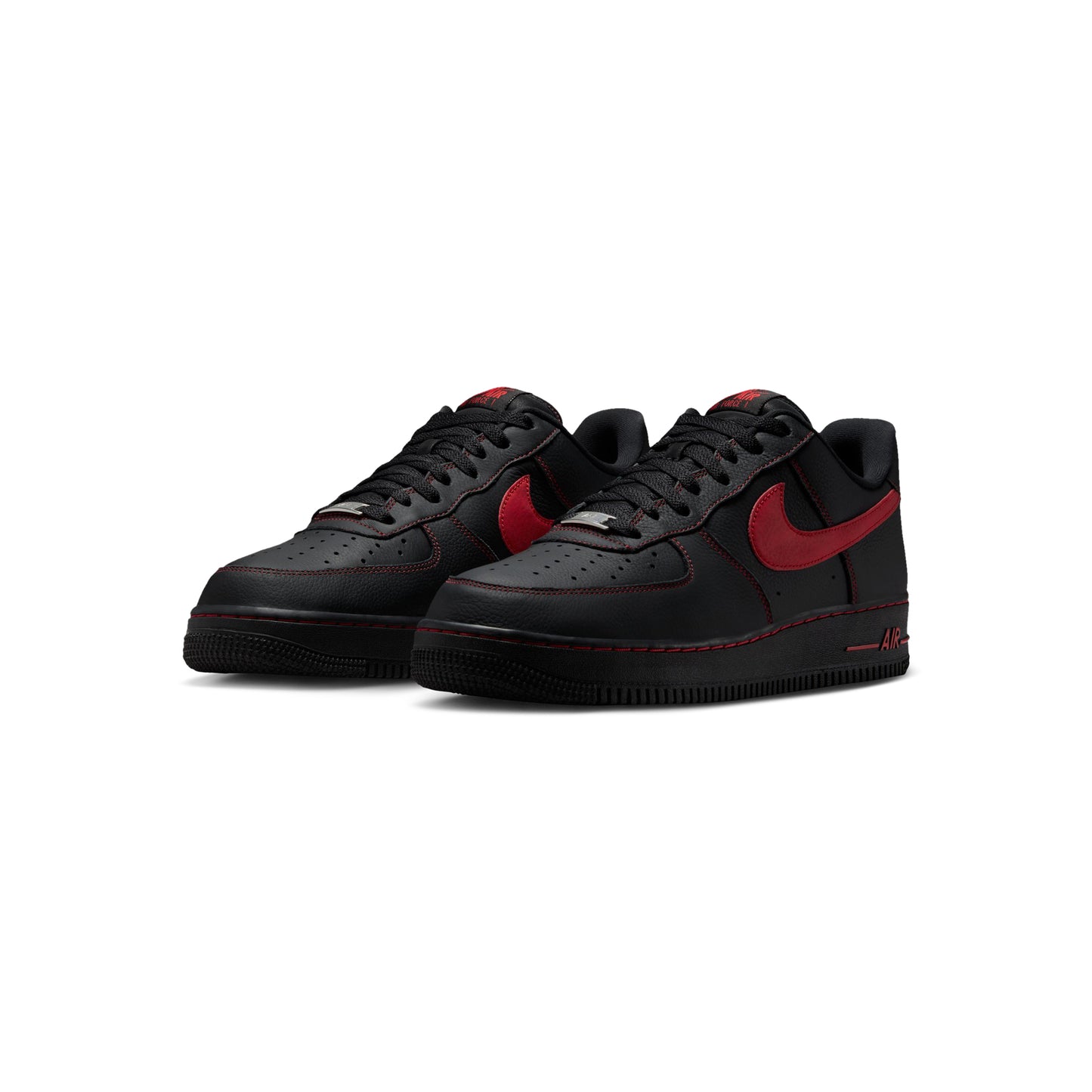 Nike Air Force 1 '07 LV8 (Black/University Red)