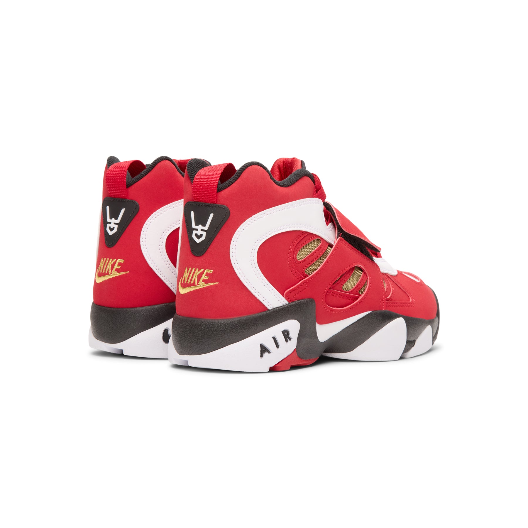 Nike Air Diamond Turf 2 (Prime Red/White/Black/Metallic Gold)