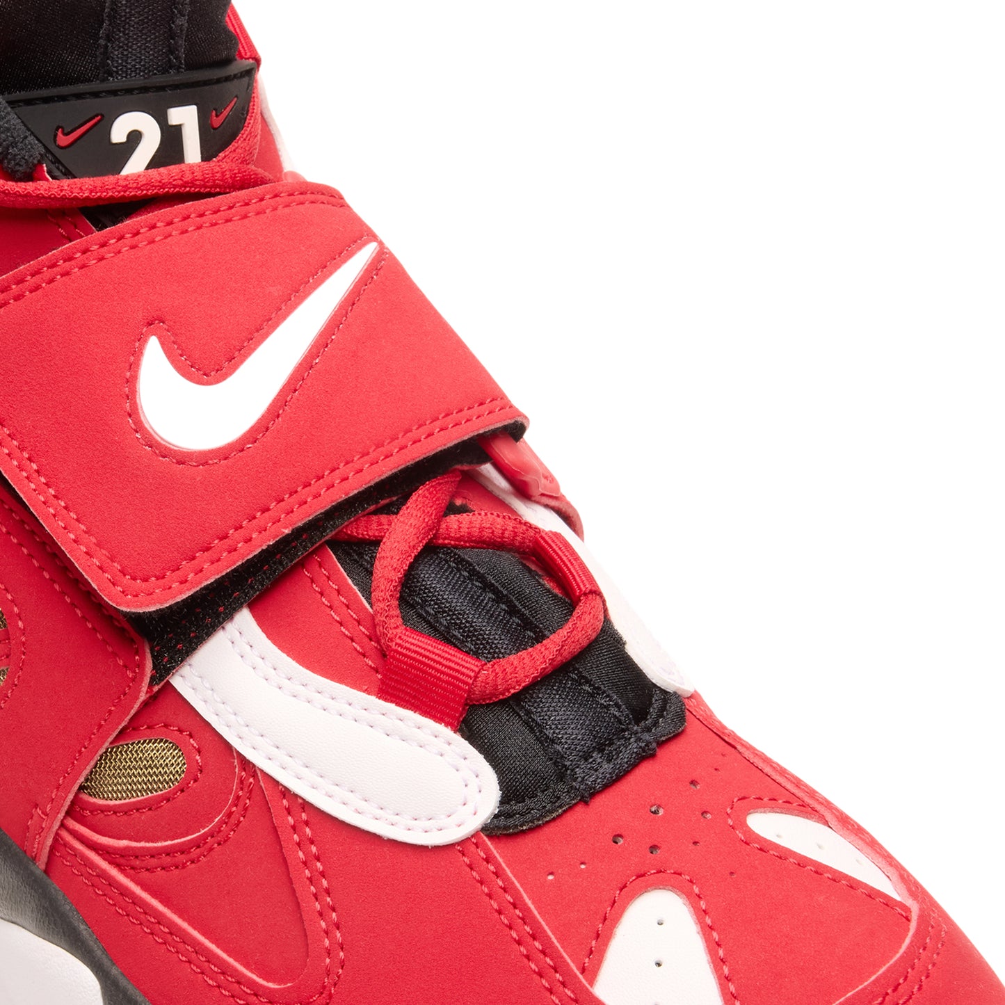 Nike Air Diamond Turf 2 (Prime Red/White/Black/Metallic Gold)