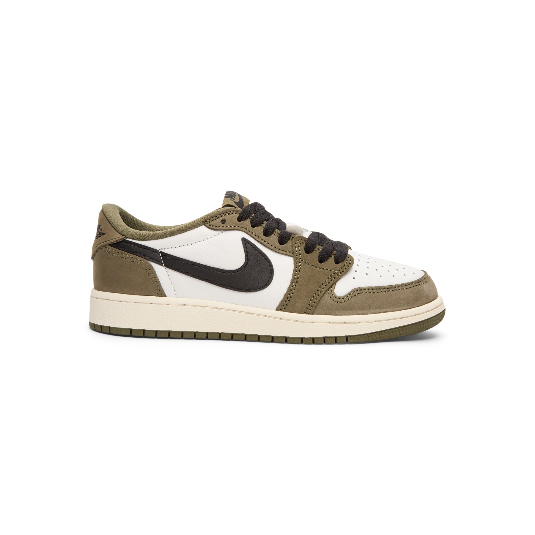 Jordan Air Jordan 1 Retro Low GS (Medium Olive/Black-Summit White-Sail)
