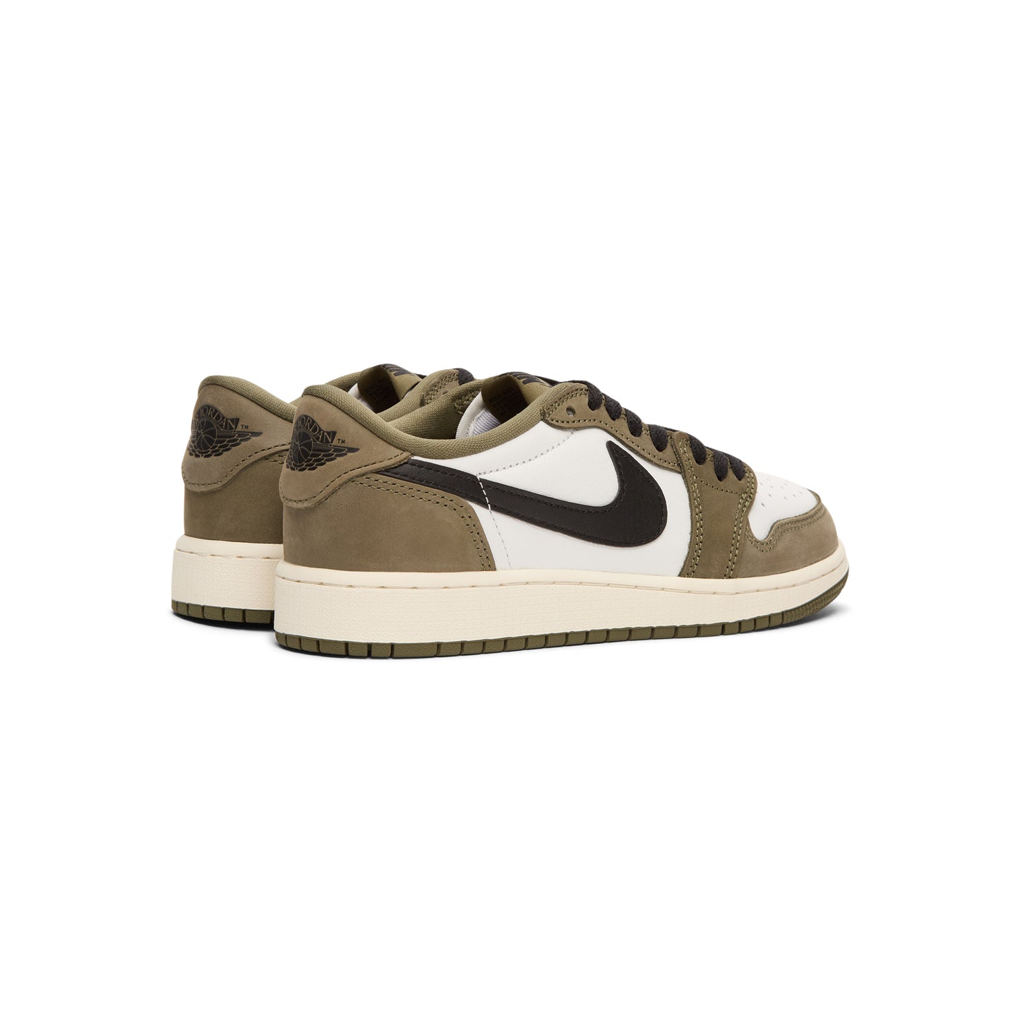 Jordan Air Jordan 1 Retro Low GS (Medium Olive/Black-Summit White-Sail)
