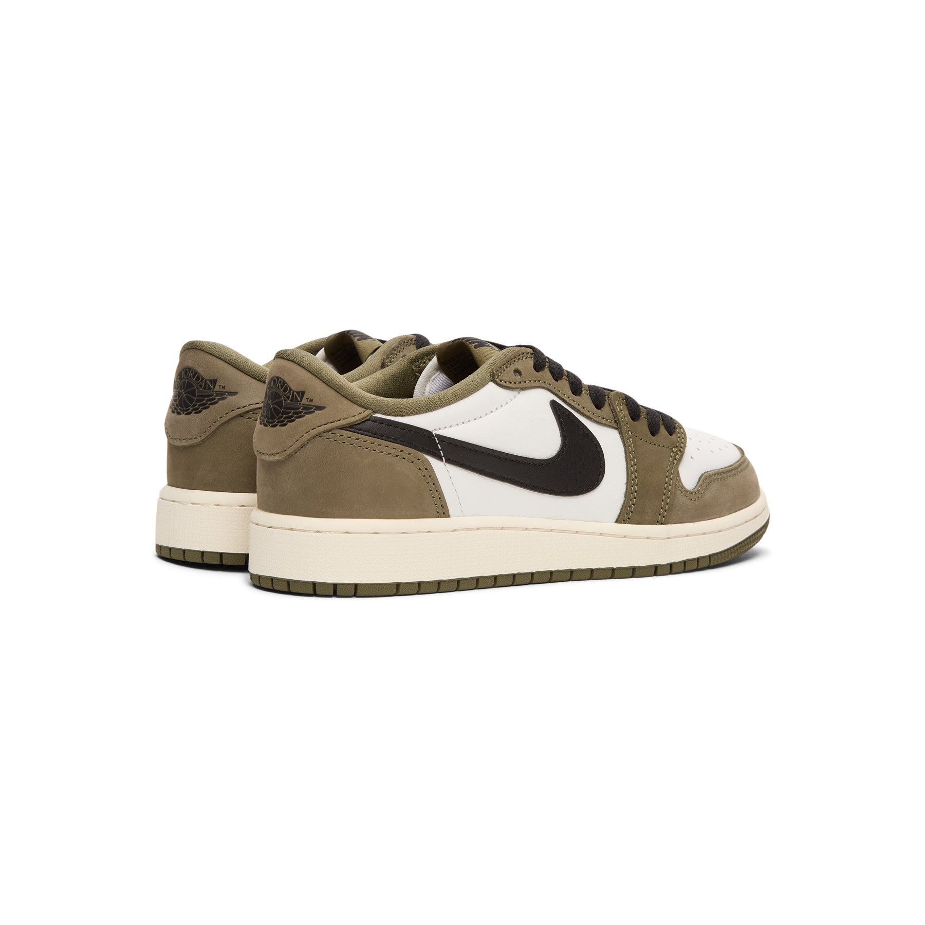 Jordan Air Jordan 1 Retro Low GS (Medium Olive/Black-Summit White-Sail)