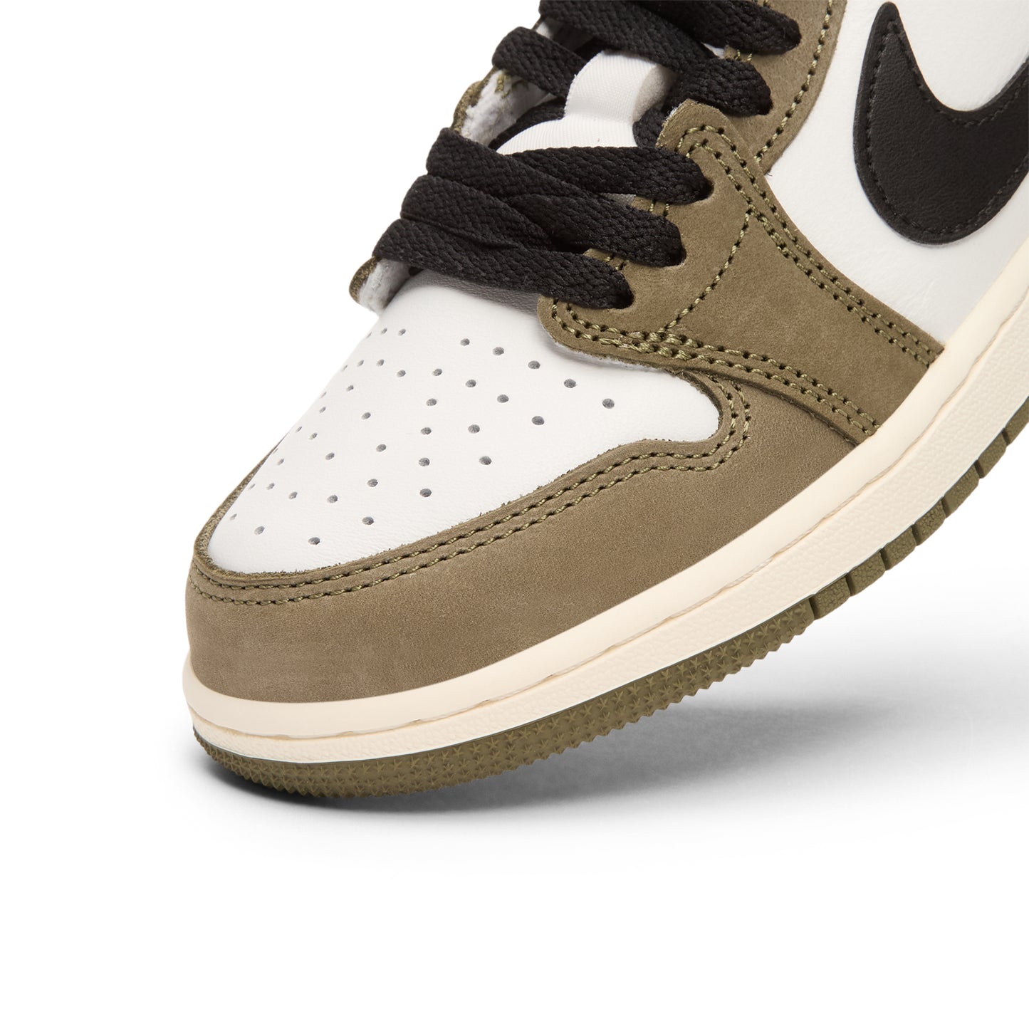 Jordan Air Jordan 1 Retro Low GS (Medium Olive/Black-Summit White-Sail)