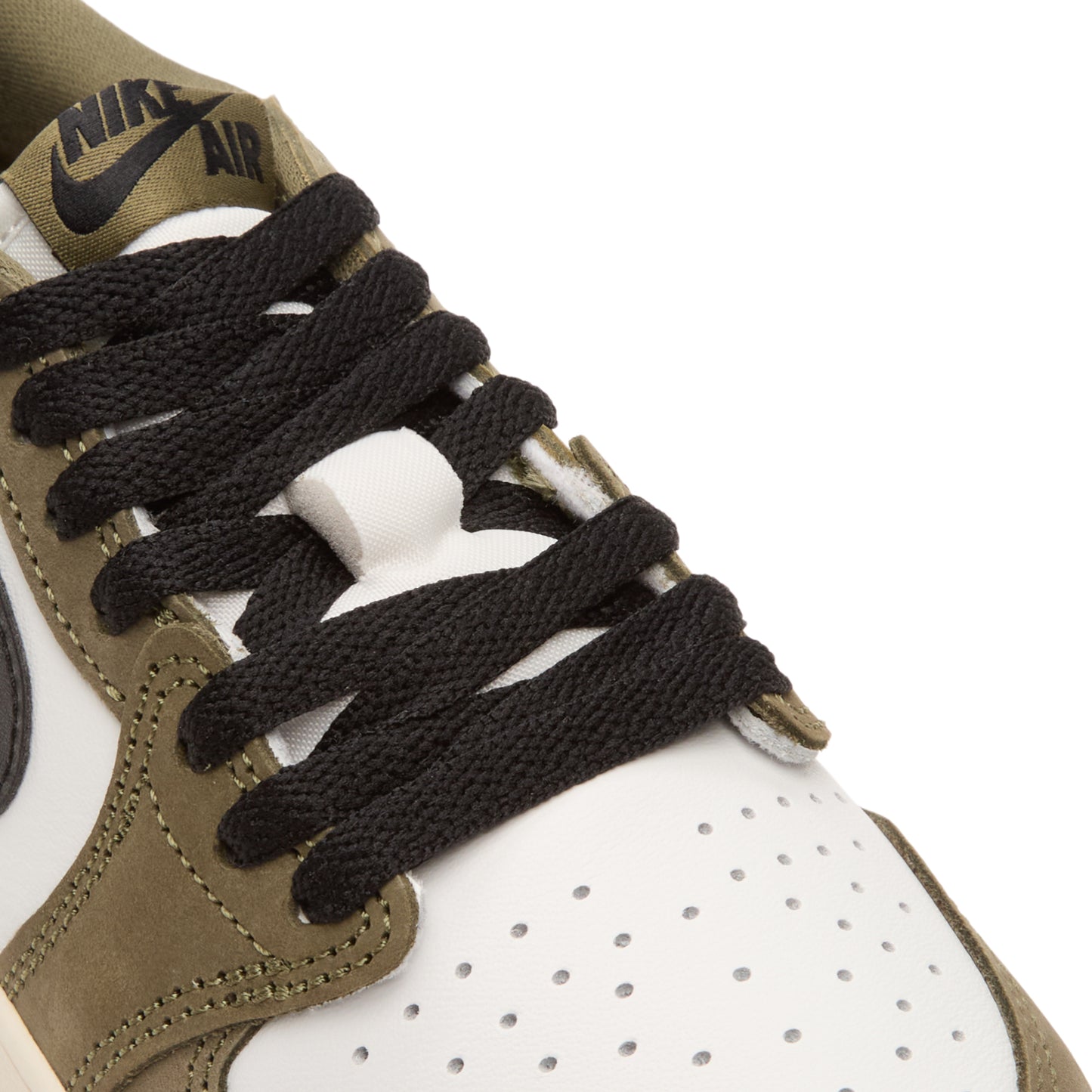 Jordan Air Jordan 1 Retro Low GS (Medium Olive/Black-Summit White-Sail)
