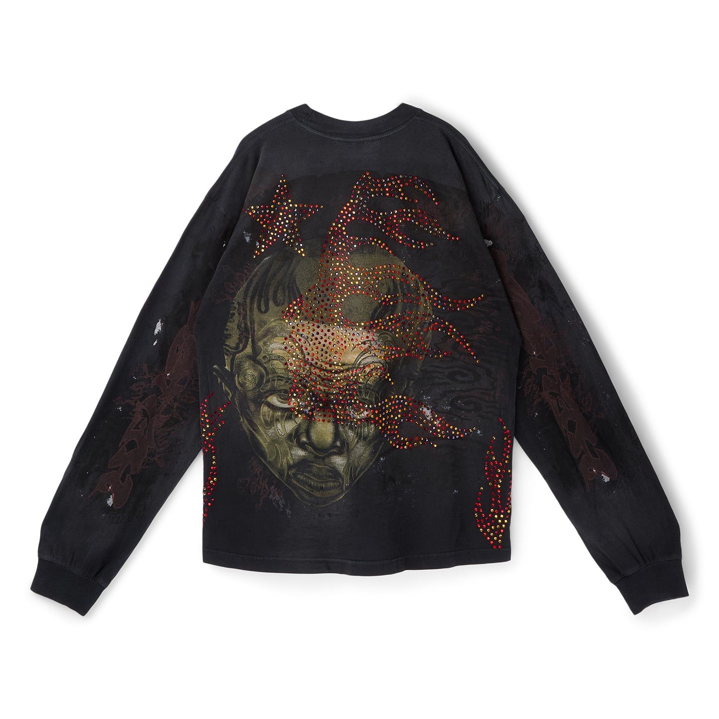 Hellstar Hellstar Crystal Long Sleeve (Black)