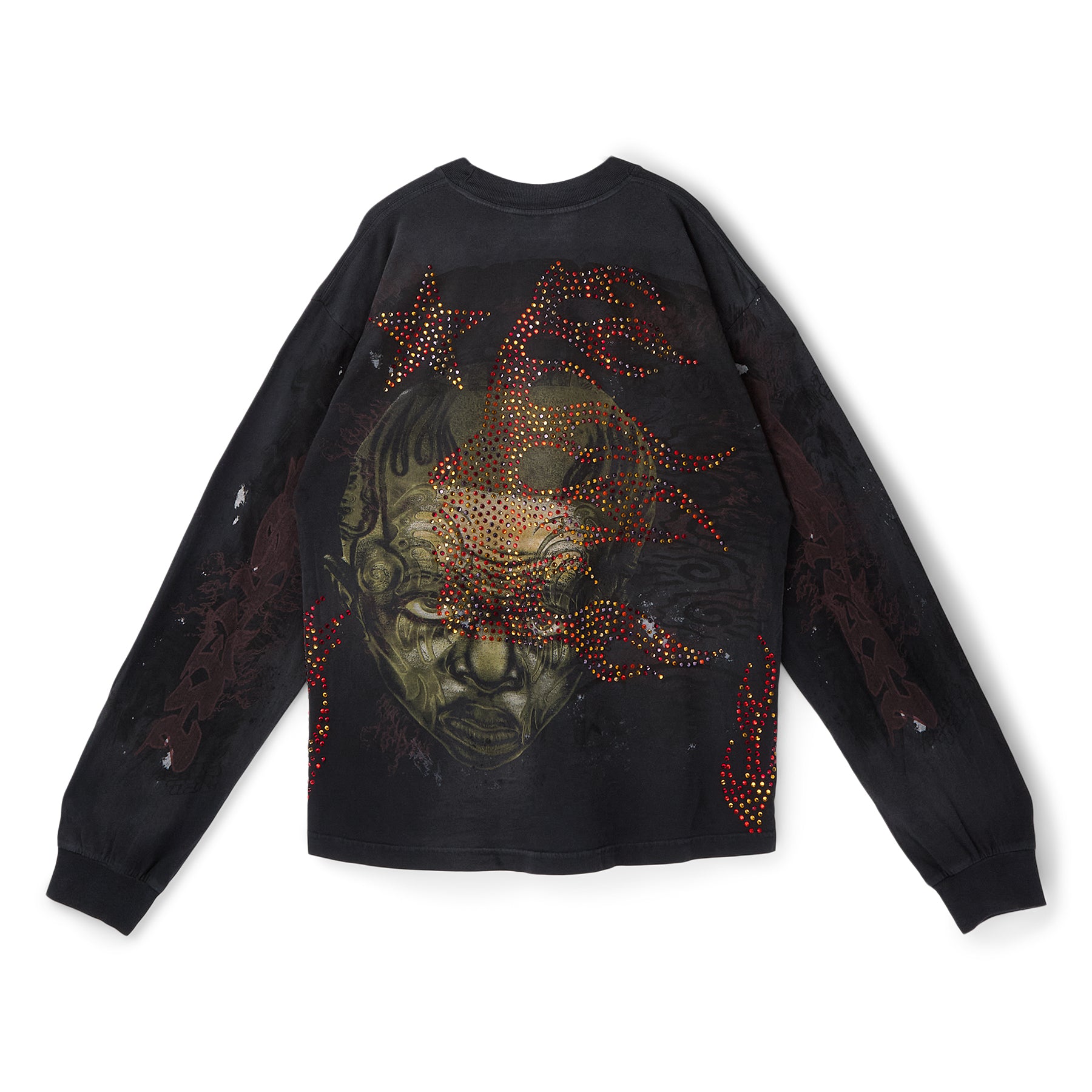 Hellstar Hellstar Crystal Long Sleeve (Black)