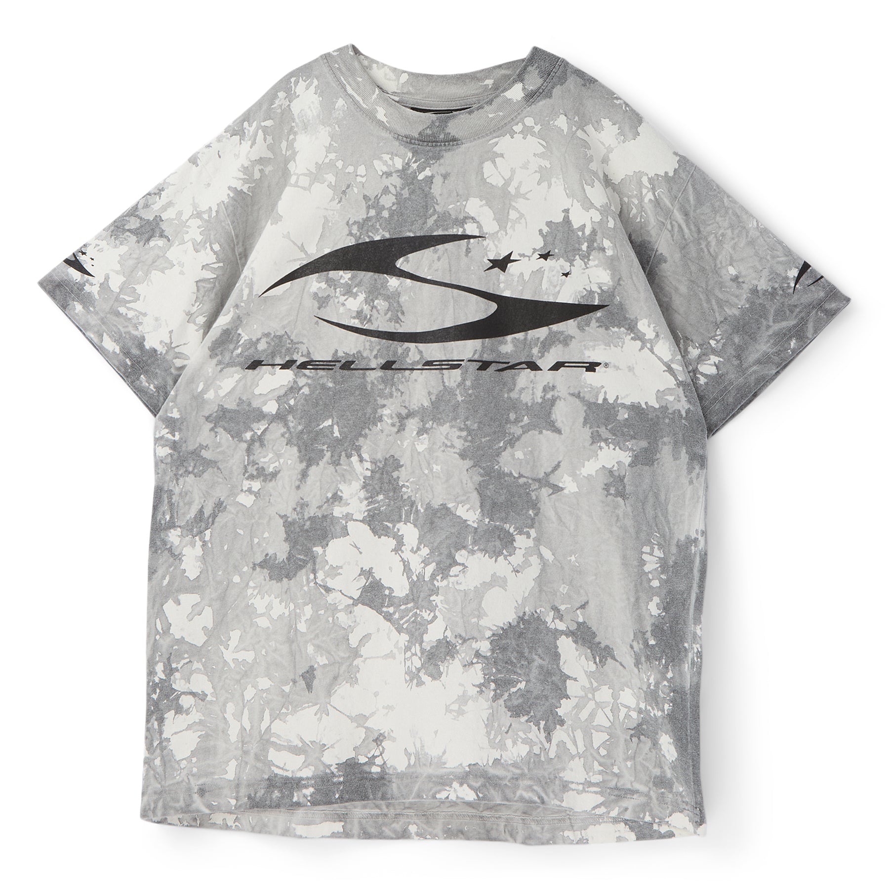 Hellstar H Cursive Logo T-Shirt (Grey)