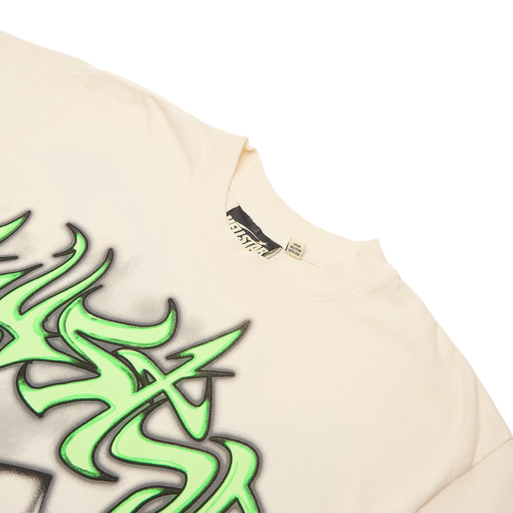 Hellstar Reach Your Inner Peace Yoga T-Shirt (White)