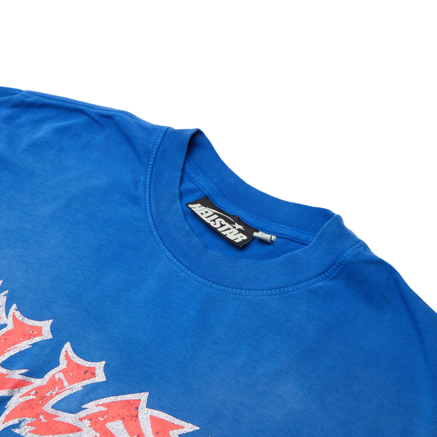 Hellstar Metal Logo Tee (Blue)