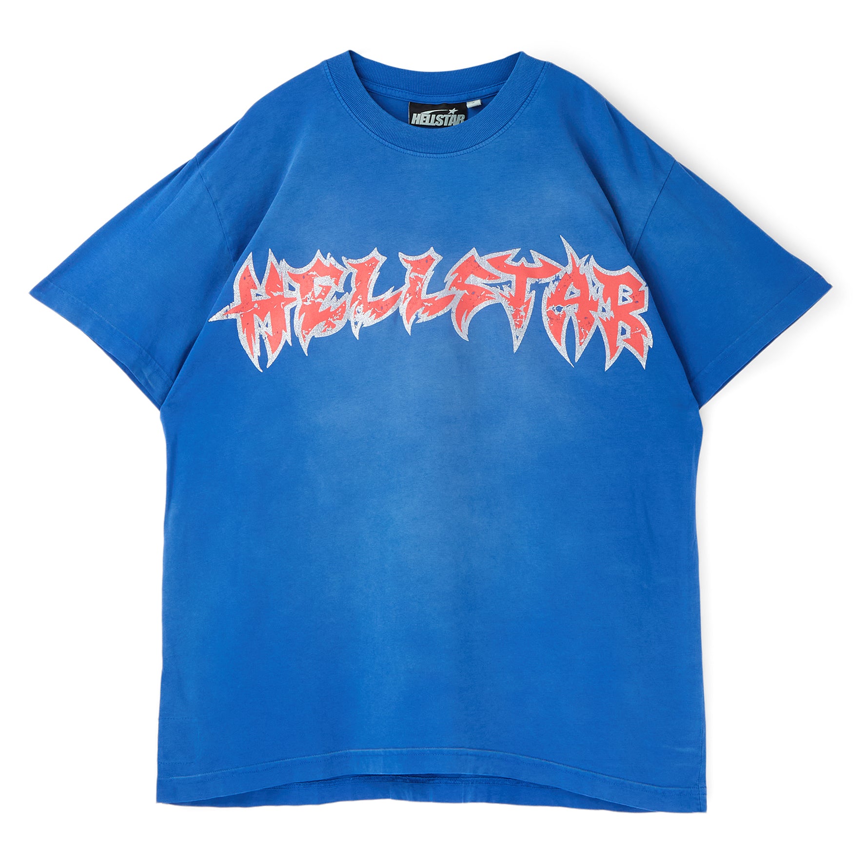 Hellstar Metal Logo Tee (Blue)