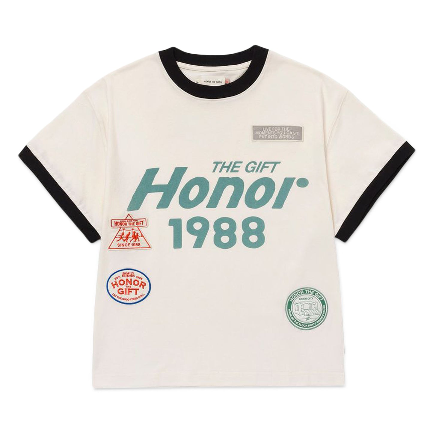 Honor The Gift Multi Box Tee B-Summer (White)