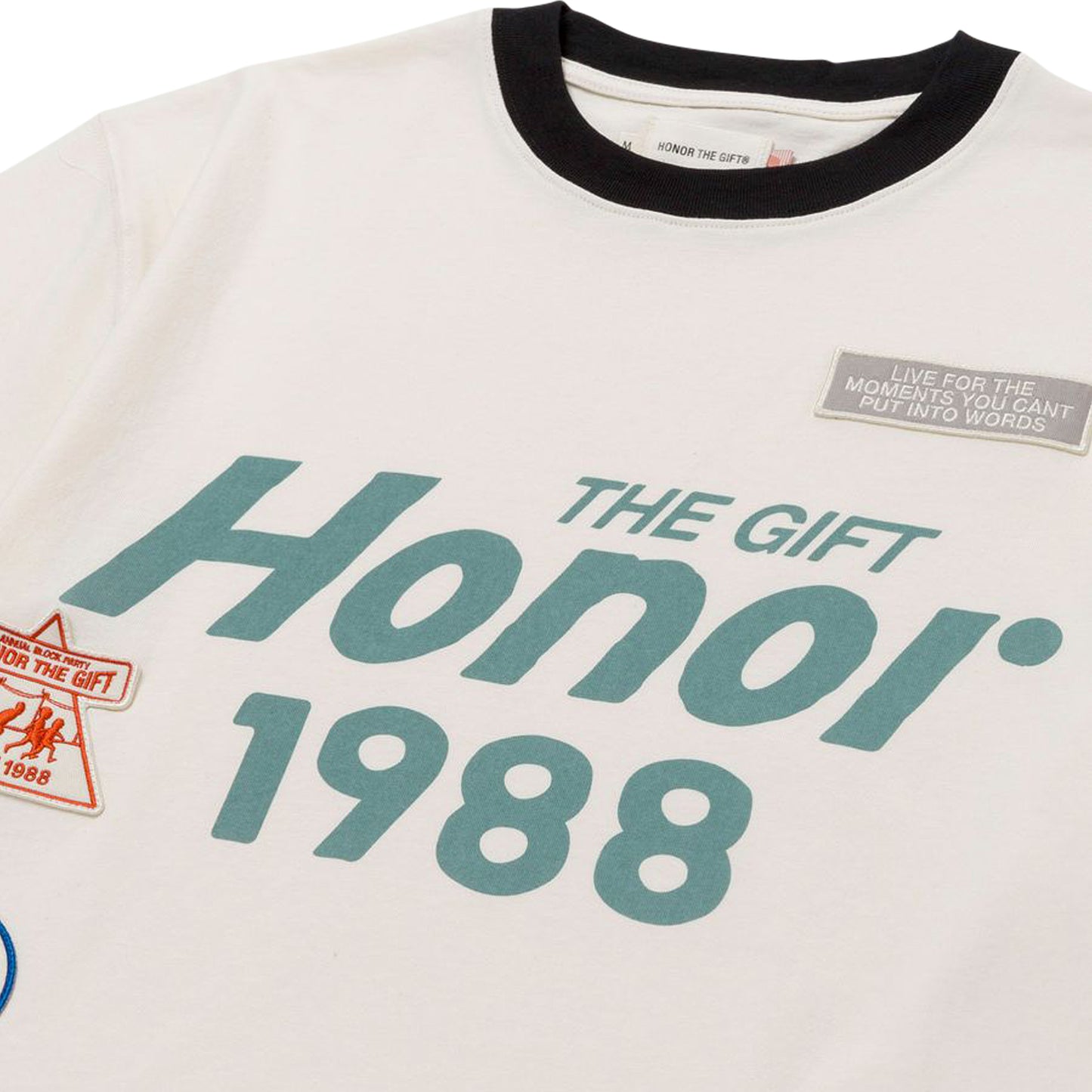 Honor The Gift Multi Box Tee B-Summer (White)