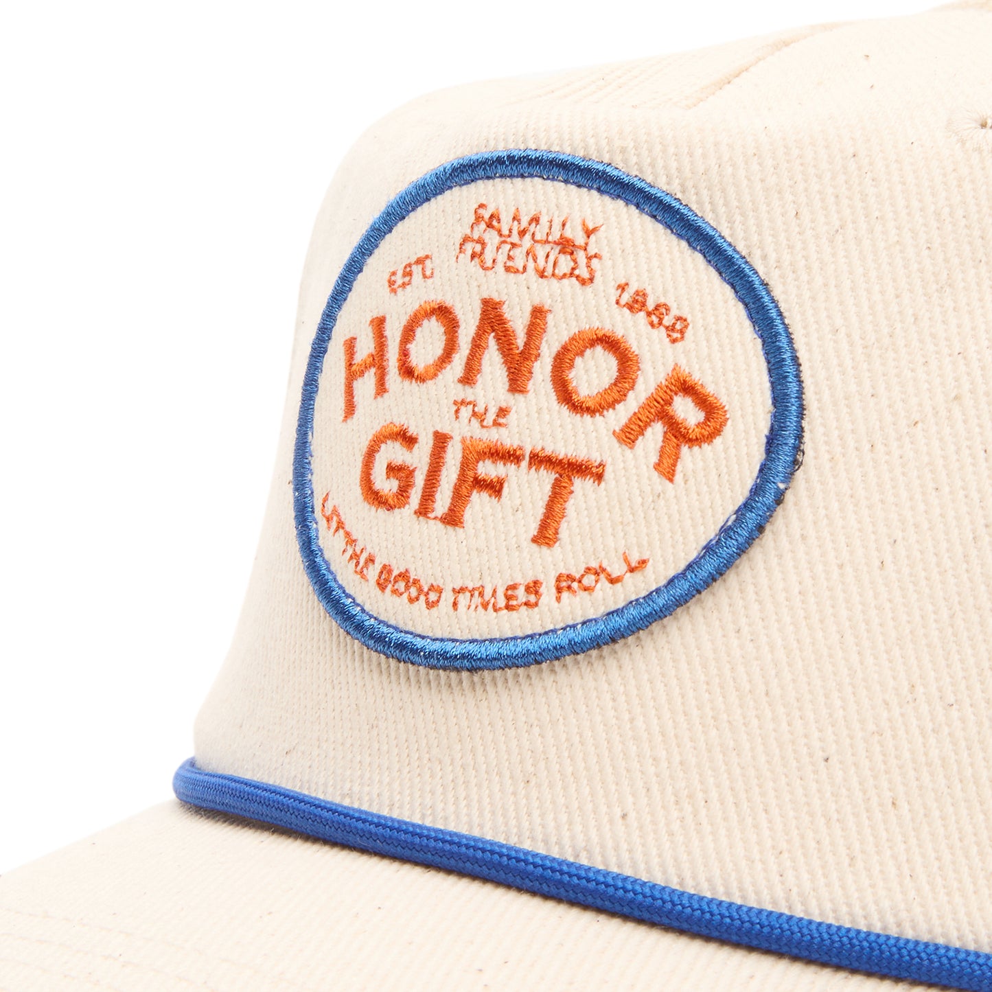 Honor The Gift EST 1998 Patch Cap B-Summer EST Patch Trucker Cap (Bone)