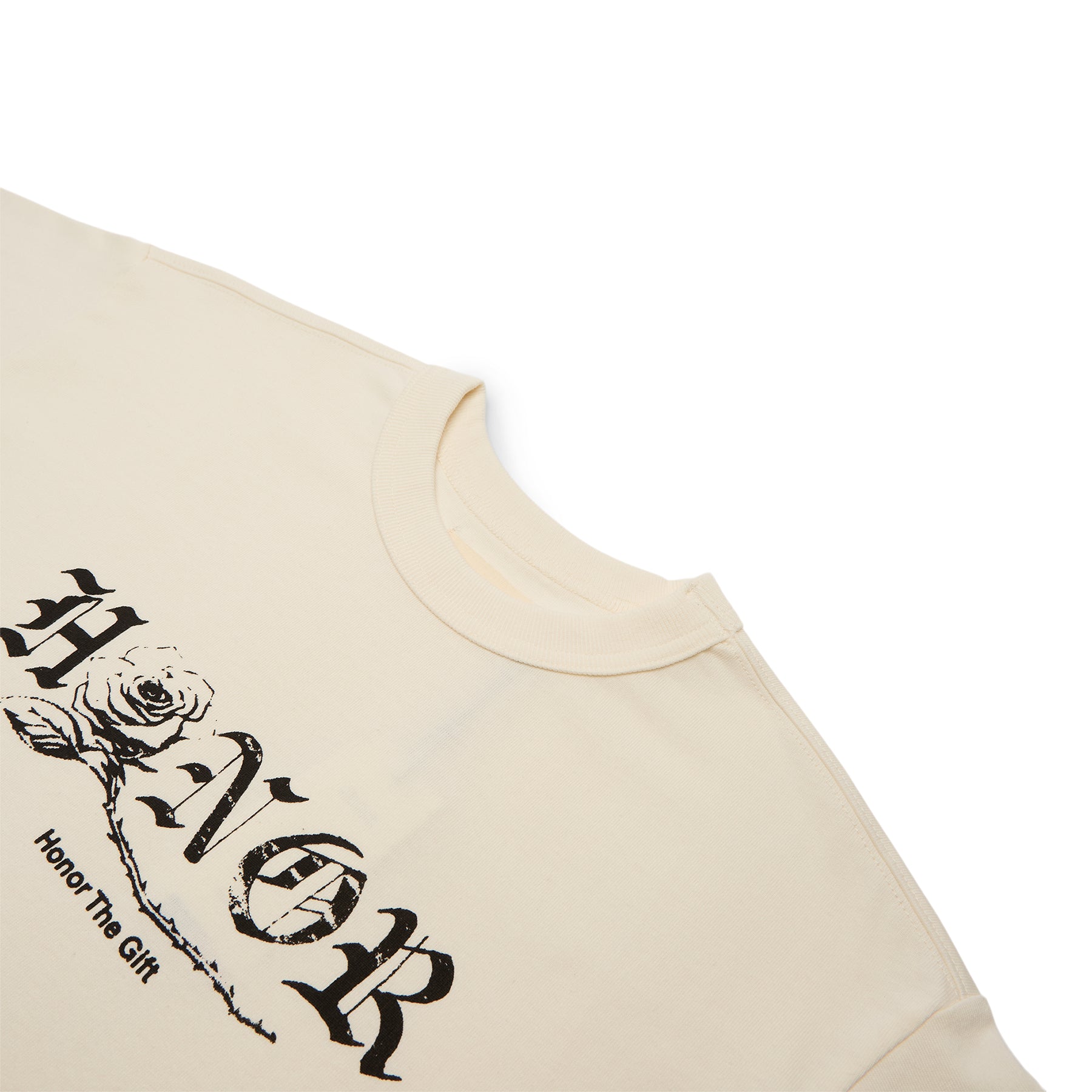 Honor The Gift Fallen Rose Tee (Bone)