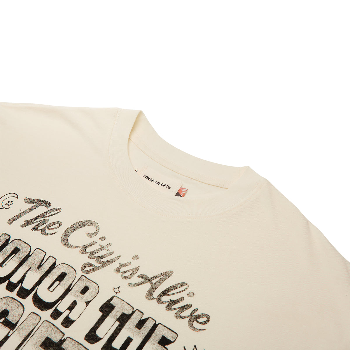 Honor The Gift The City Is Alive Tee (Bone)