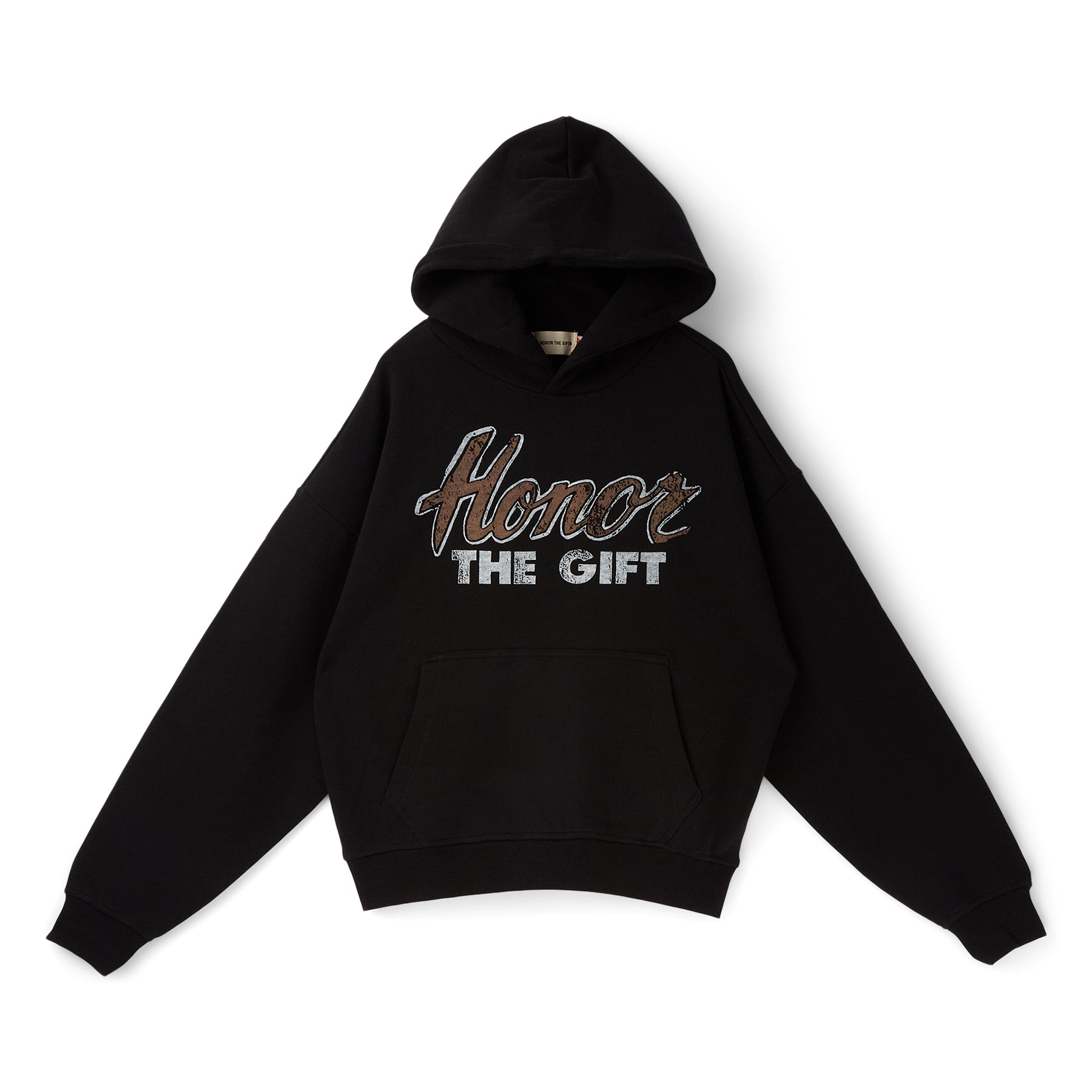 Honor The Gift Heart & Pride Hoodie (Black)