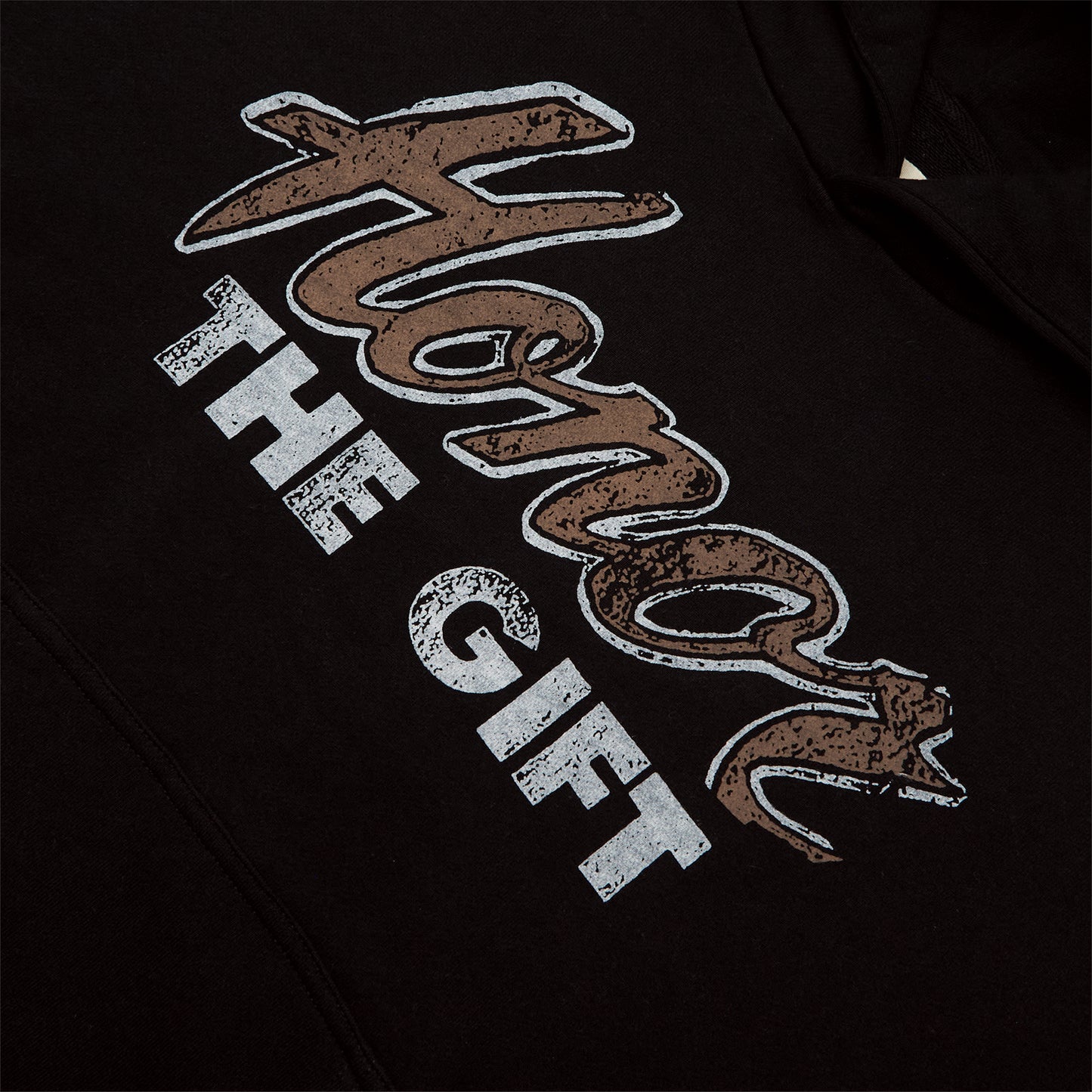 Honor The Gift Heart & Pride Hoodie (Black)