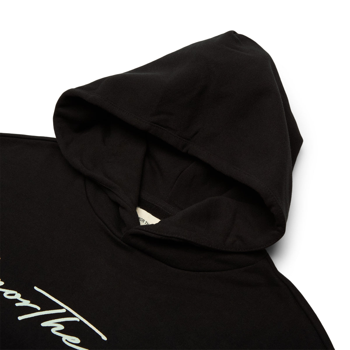 Honor The Gift Script Hoodie (Black)