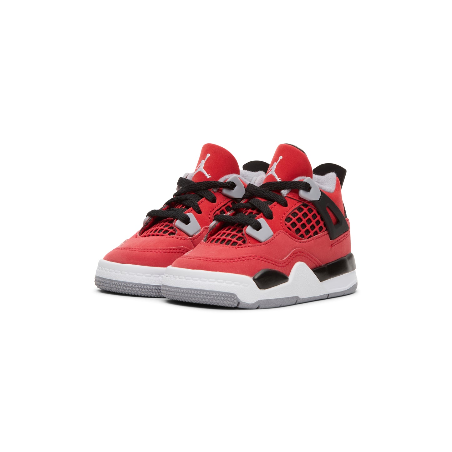 Air Jordan 4 Retro TD "Toro" (Fire Red/White-Black-Cement Grey)
